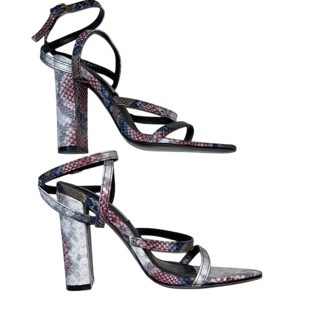 Unilady Strappy snakeskin sandals